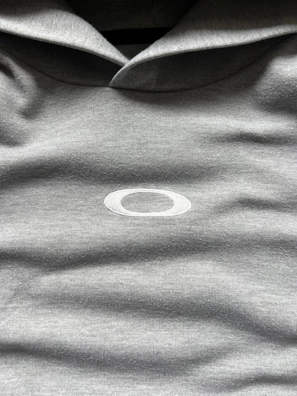 Vintage 00's Grey Oakley Hoodie XL