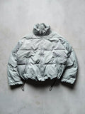 Light Blue Grey Beams Japan Puffer Jacket Coat M