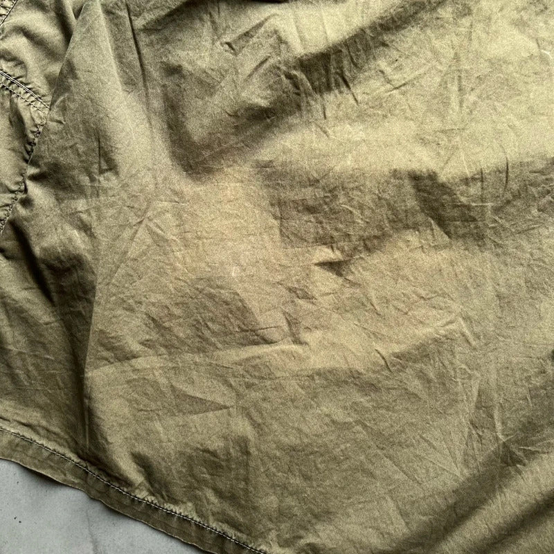 Khaki/Green Beams Utility Field Jacket M