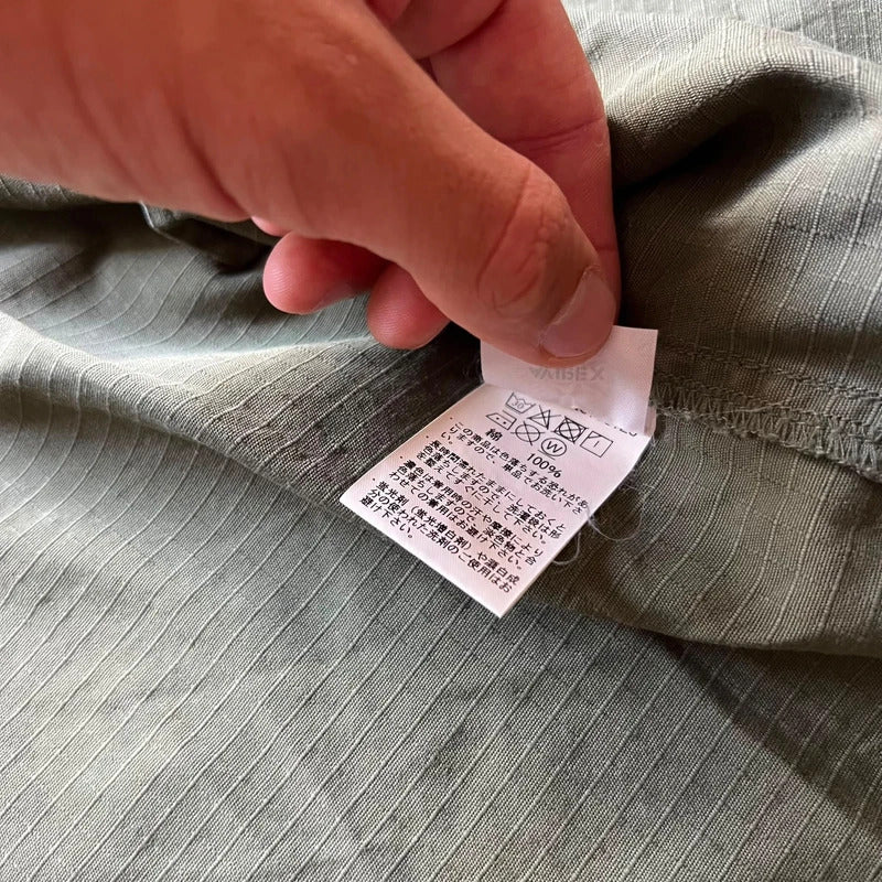 Avirex Military Khaki green Button Up Jacket M