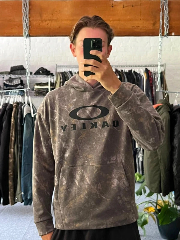 Oakley Performance Fit Camo Pullover Hoodie M
