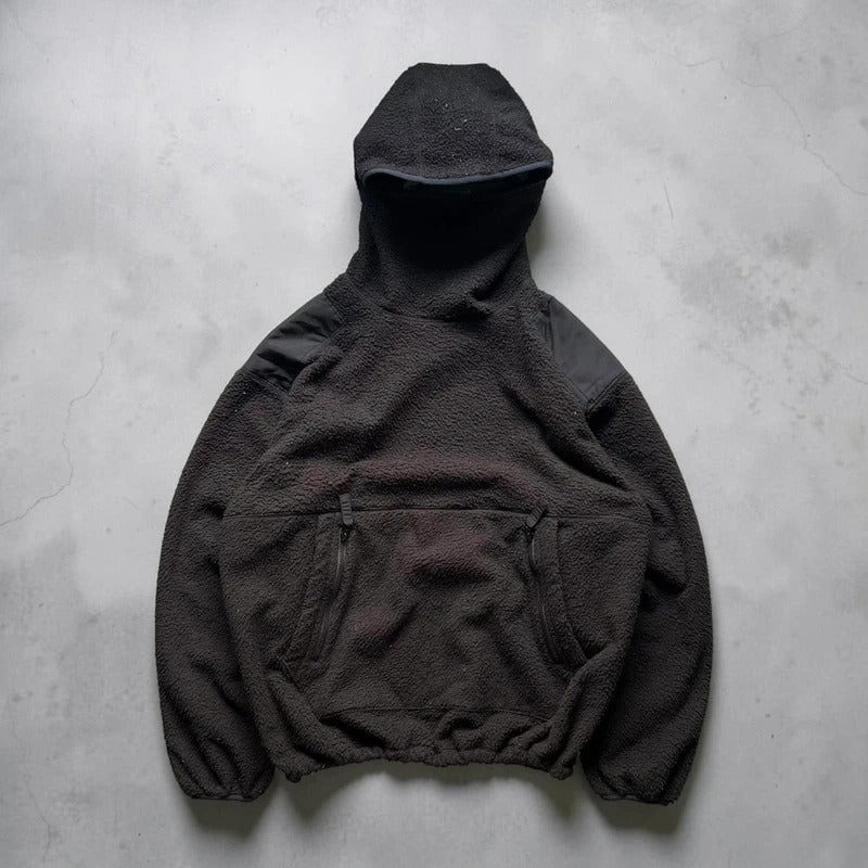 Vintage 00's Beams Japan Black Ninja Fleece L