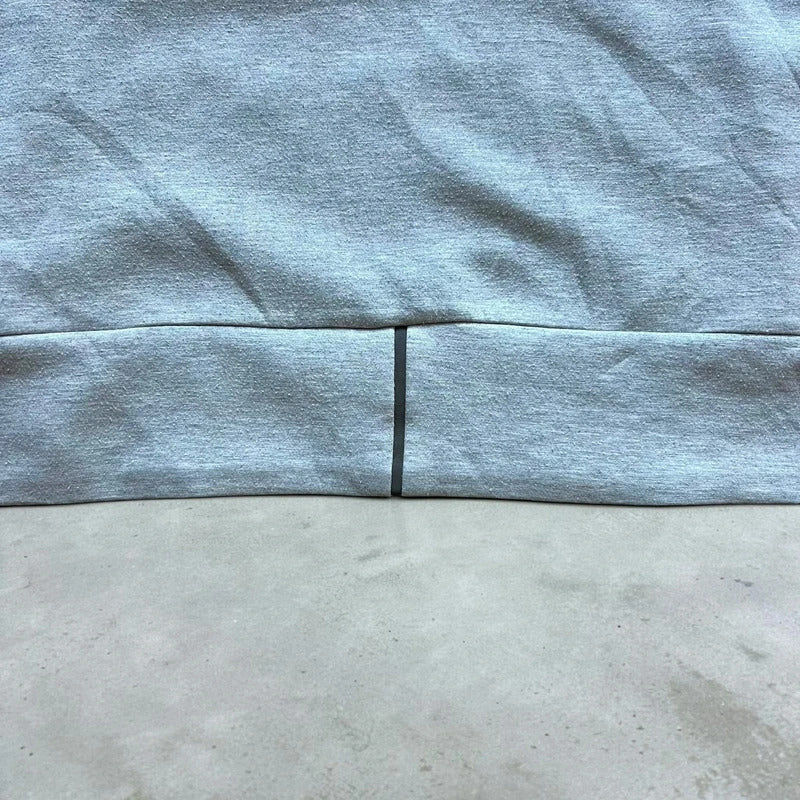 Grey Oakley Embossed Logo Hoodie L
