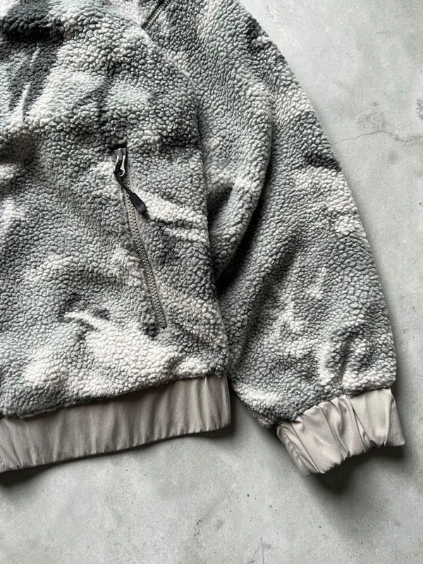 Columbia Reversible Fleece Camo Grey Jacket BNWT XS