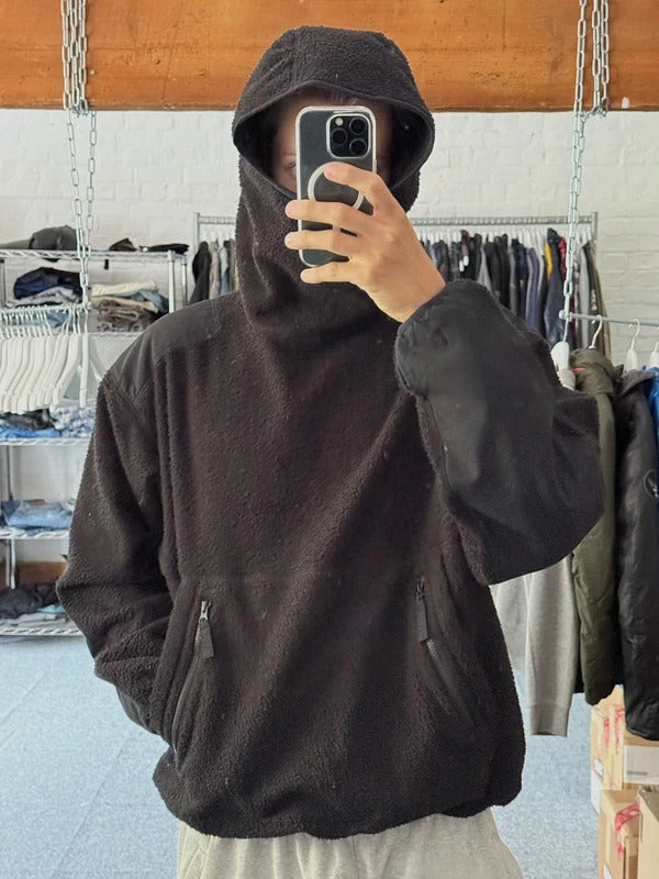 Vintage 00's Beams Japan Black Ninja Fleece L