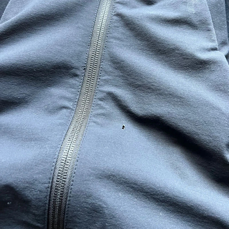 Navy Blue Oakley Zip up Water Resistant Jacket M