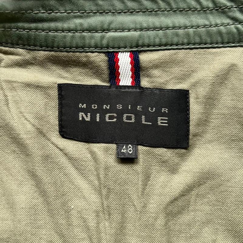 Vintage 00's Khaki Green Military Style Jacket S