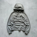 Vintage 00's Oakley Print Logo Grey Hoodie S