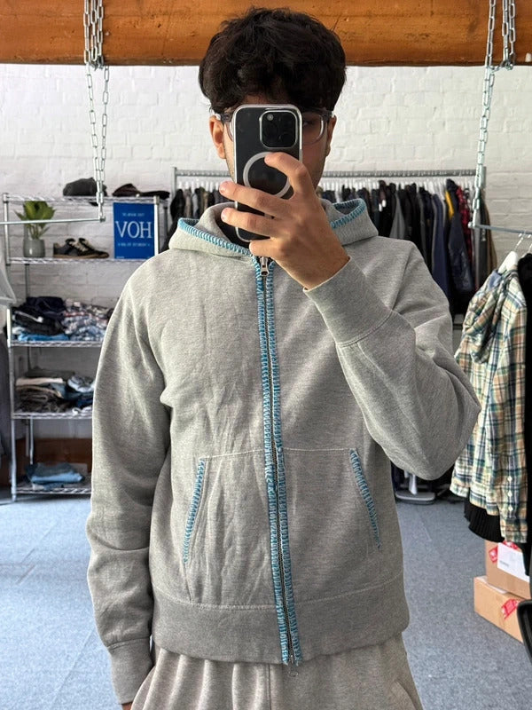 Vintage 00's Beams Japan Zip up Hoodie Jacket S