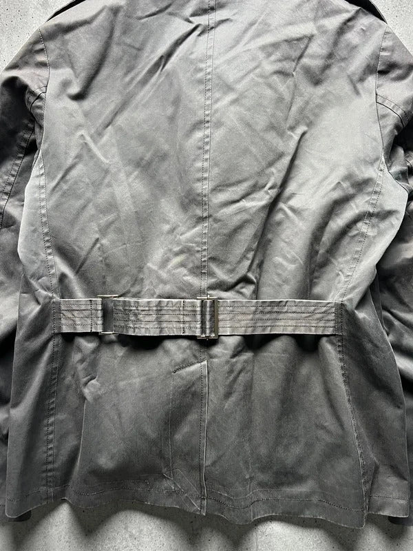 Women's Vintage 00's Dark Grey Brown Beams Japan Jacket S