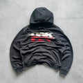 Black Oakley Print Graphic Hoodie M