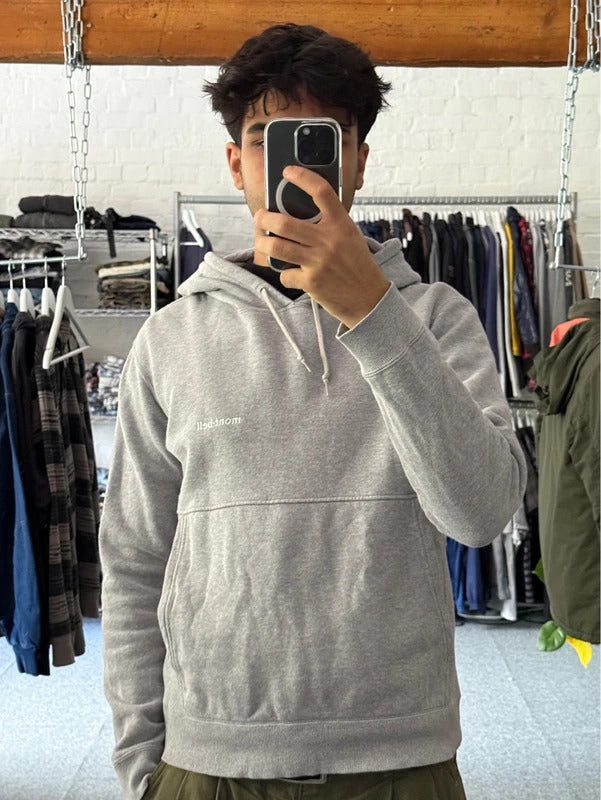 Vintage 00’s Grey Montbell Pullover Hoodie S