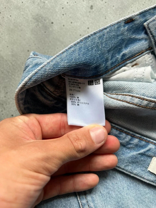 Light Blue Uniqlo x J.W. Anderson Baggy Jeans W28