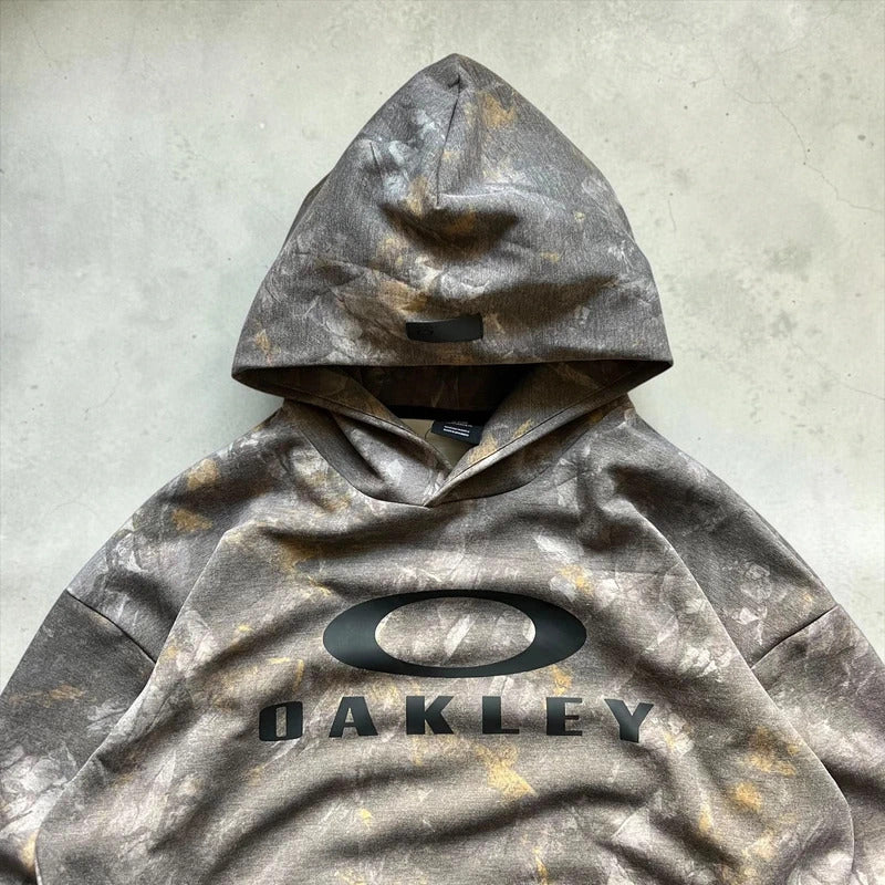 Oakley Performance Fit Camo Pullover Hoodie M