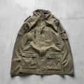 Vintage 00's Khaki Green Technical Military Jacket S
