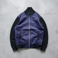 Oakley Navy Black Quilted Zip up Jacket M