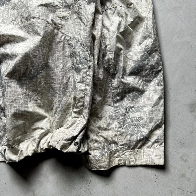 Grey White Camo Forest Columbia Lightweight Jacket