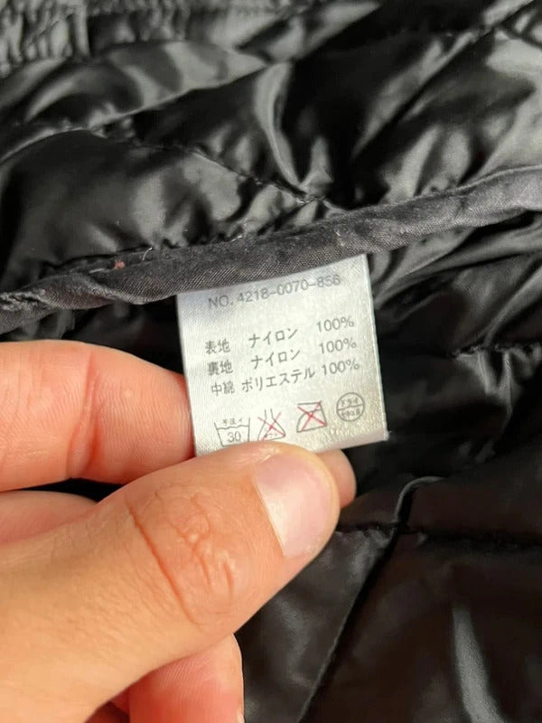 Black Beams Japan Quilted Corduroy Collar Jacket