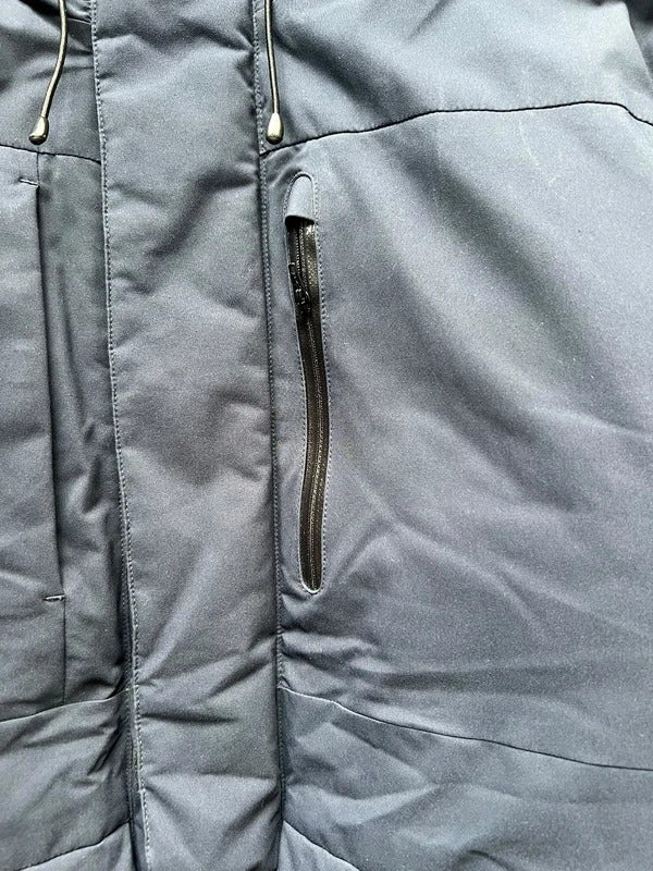 Navy Blue Beams Japan Puffer Jacket Coat XL
