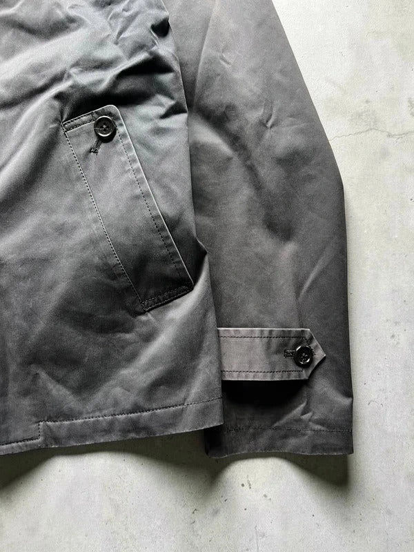 Women's Vintage 00's Dark Grey Brown Beams Japan Jacket S