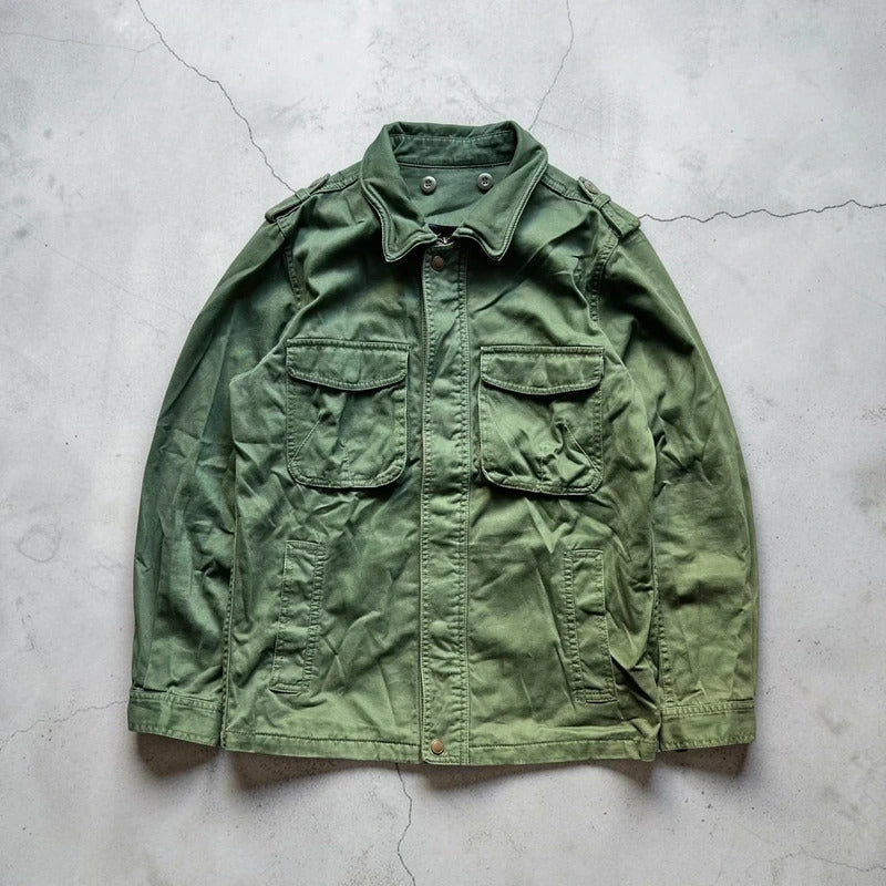 Khaki Beams Hearts Utility Field Jacket M