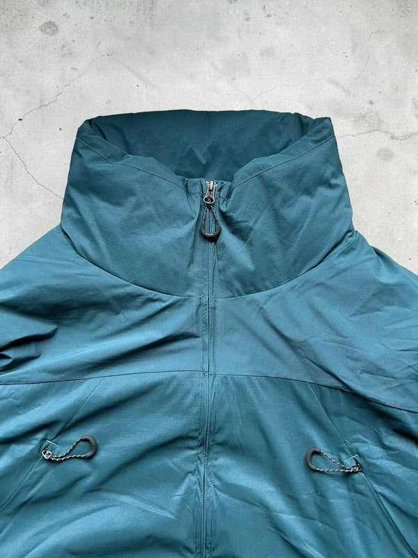 Technical Blue Oakley Puffer Jacket Coat L