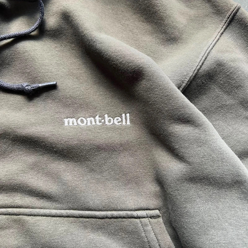 Vintage 00’s Khaki Green Montbell Hoodie S