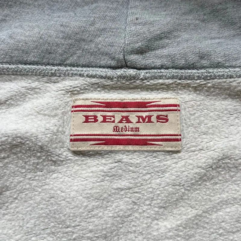 Vintage 00's Beams Japan Zip up Hoodie Jacket S
