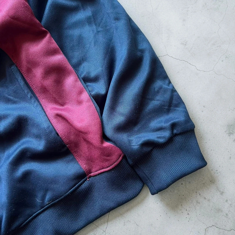 Vintage 00's FC Barcelona Football Tracksuit Navy Blue S