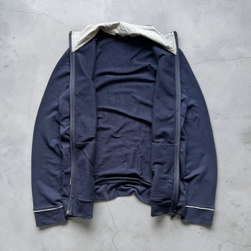 Vintage 00's Beams Japan Navy Blue Zip up Jacket L