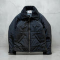 Vintage 00's Black Avirex Military Fleece Collar Jacket M