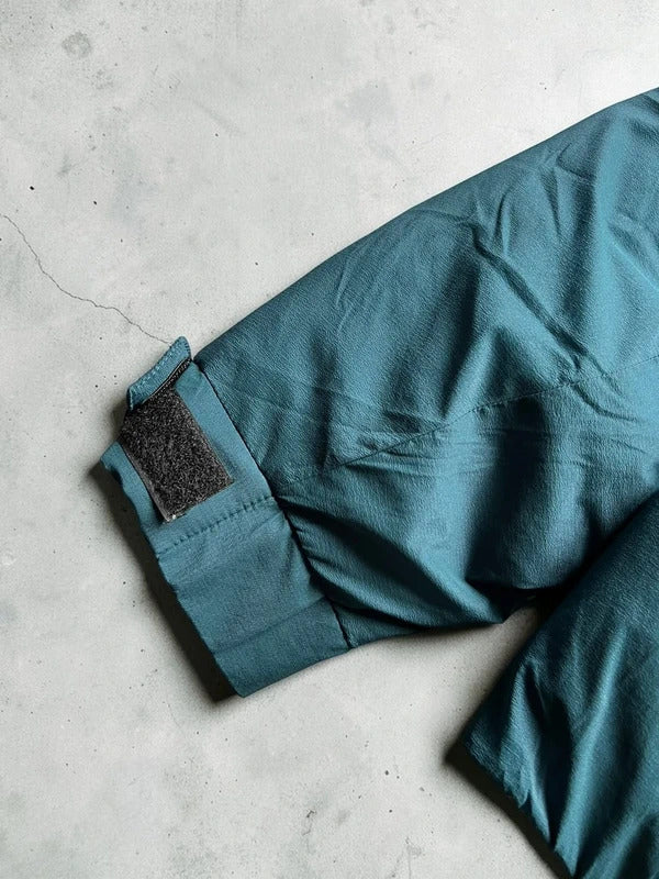 Technical Blue Oakley Puffer Jacket Coat L