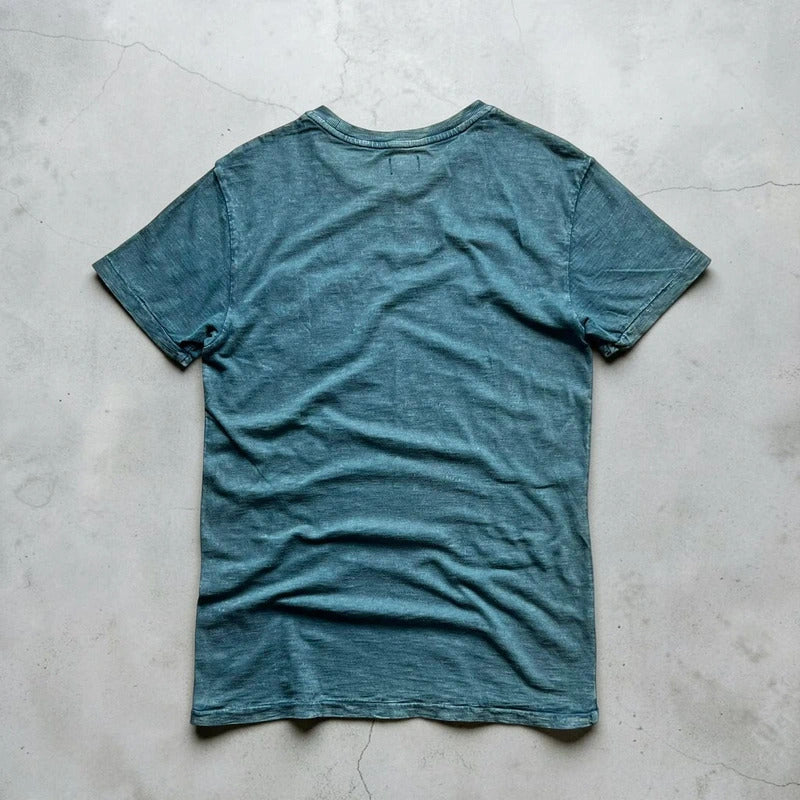 Light Blue RL Denim & Supply Washed Pocket T-Shirt S