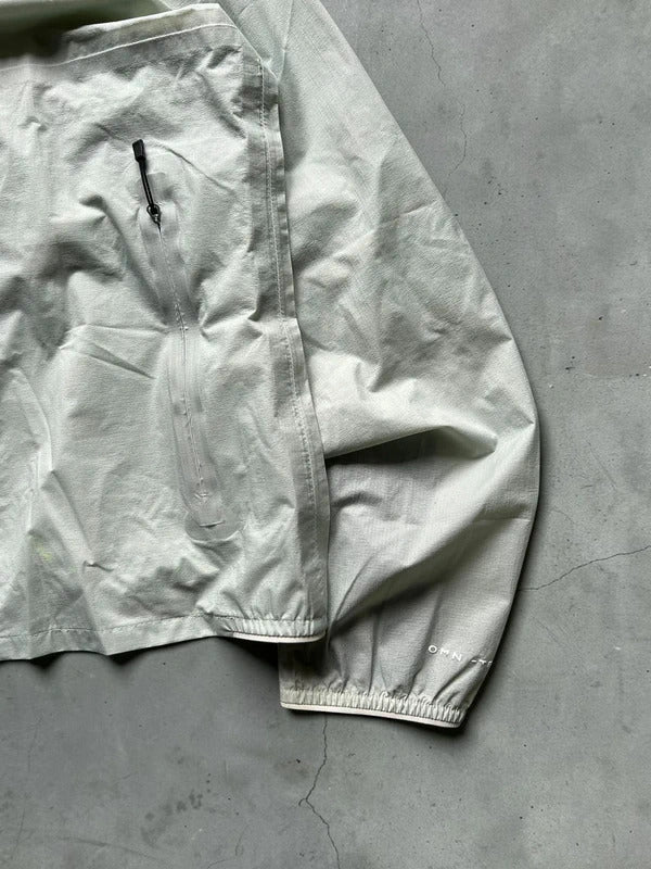 Columbia Light Green Translucent Lightweight Jacket XS