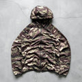 Green Camo Oakley Lightweight Technical Hooded Zip Jacket M