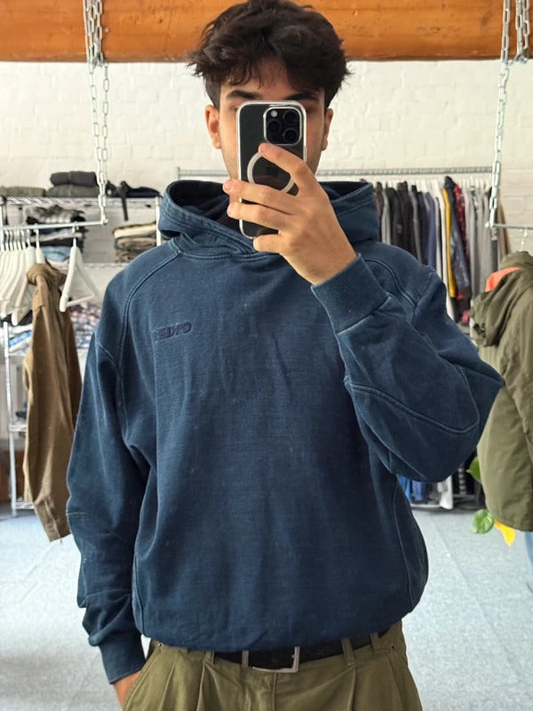 Washed Blue Oakley Pullover Hoodie S