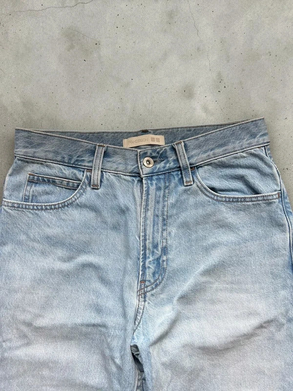 Light Blue Uniqlo x J.W. Anderson Baggy Jeans W28