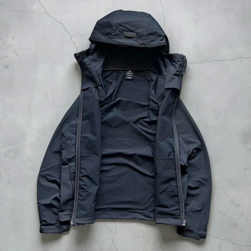 Navy Blue Oakley Zip up Water Resistant Jacket M