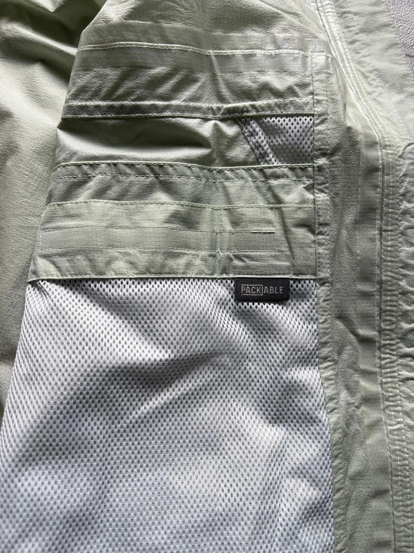 Columbia Light Green Translucent Lightweight Jacket XS