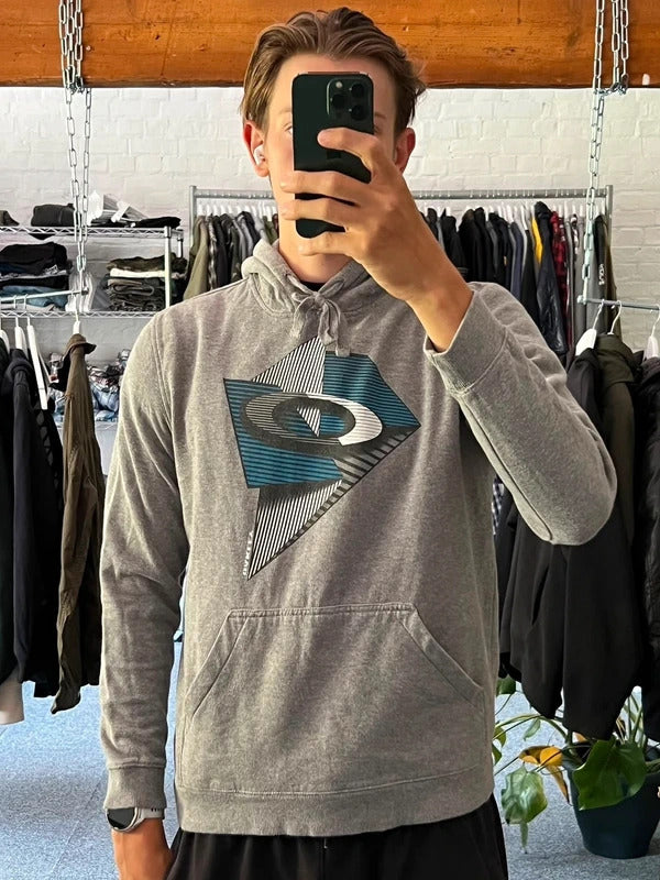 Vintage 00's Oakley Graphic Pullover Hoodie S