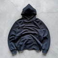 Navy Black Oakley Embossed Logo Hoodie XS